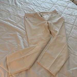 JJill size 16 off white jeans
